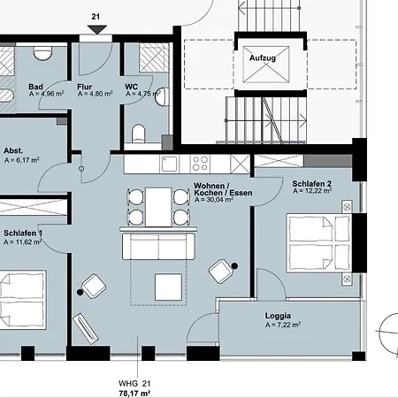 Апартаменты Residenz Bollwark 2 2